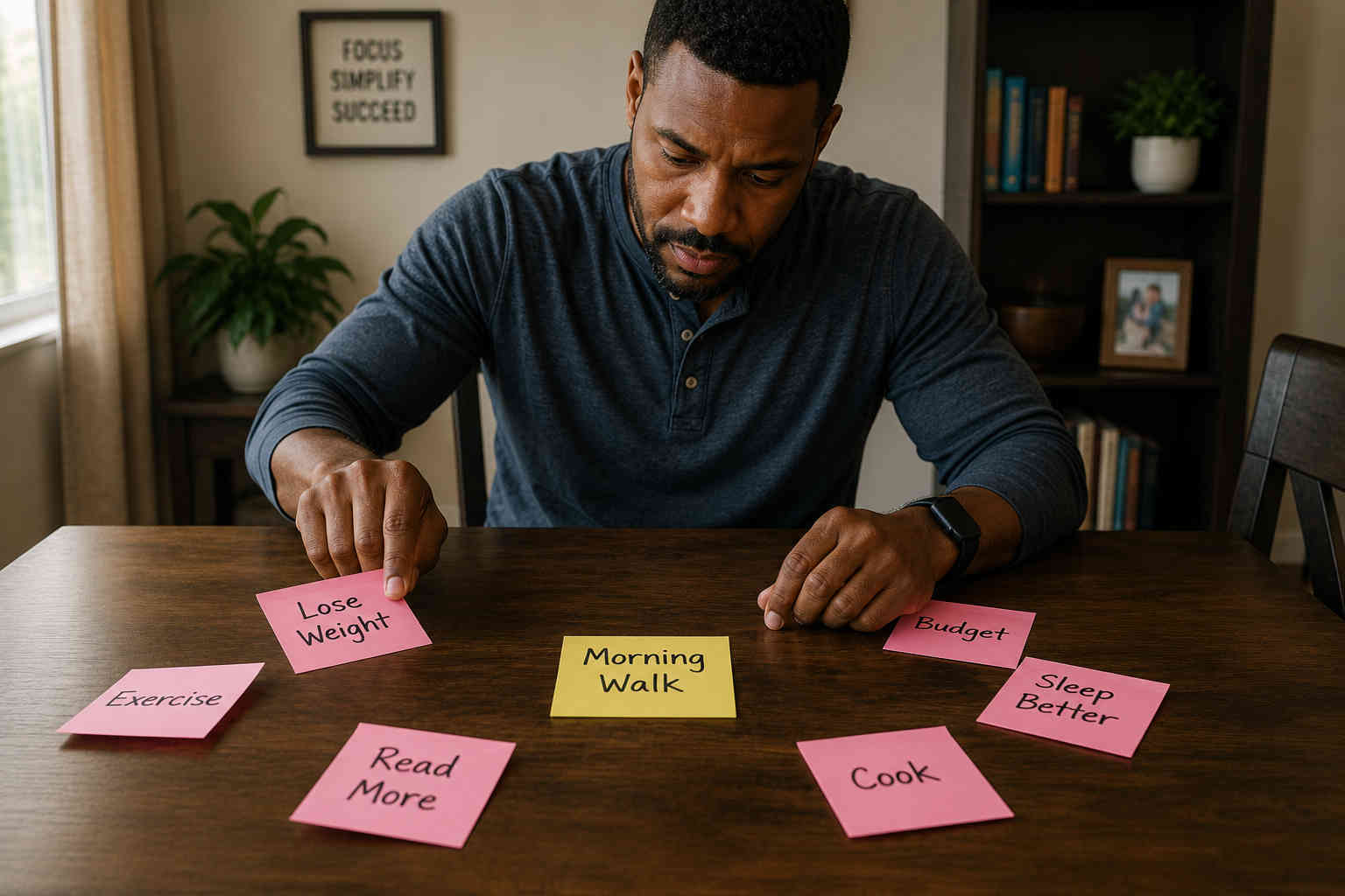 Choosing one habit instead of many goals