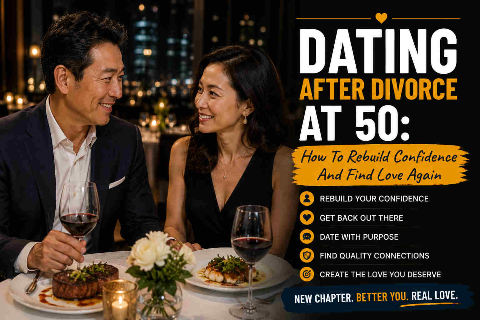 Dating After Divorce At 50: How To Rebuild Confidence And Find Love Again