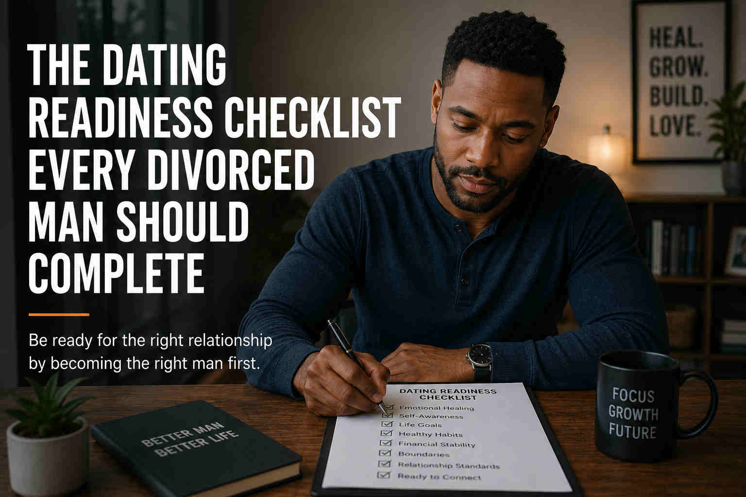 The Dating Readiness Checklist Every Divorced Man Should Complete