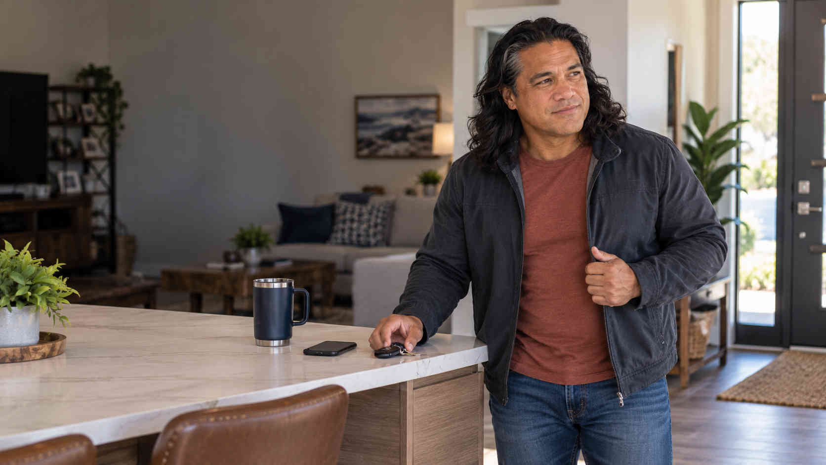 Man rebuilding his social life and making new connections after divorce