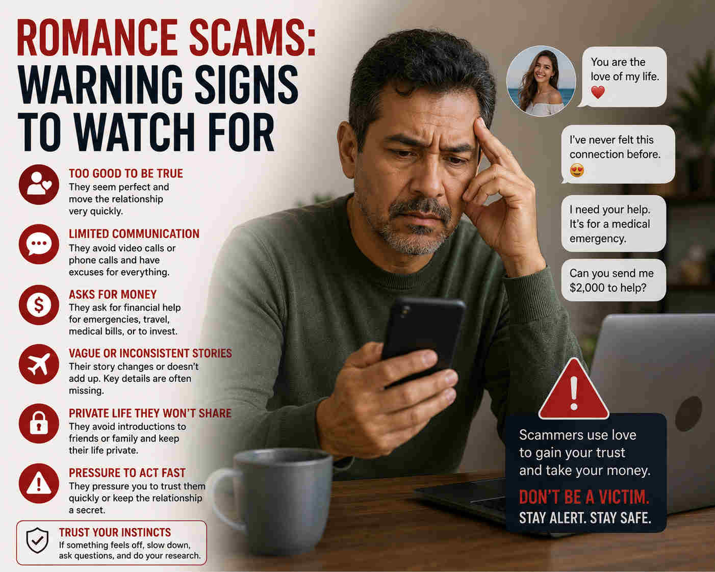 Romance Scams: Warning Signs To Watch For