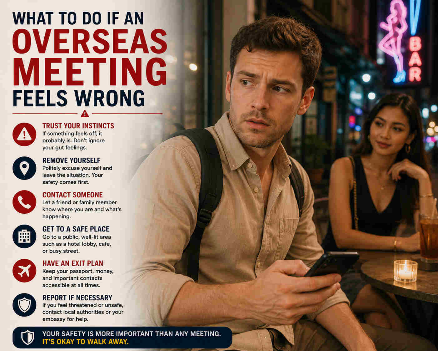 What To Do If An Overseas Meeting Feels Wrong