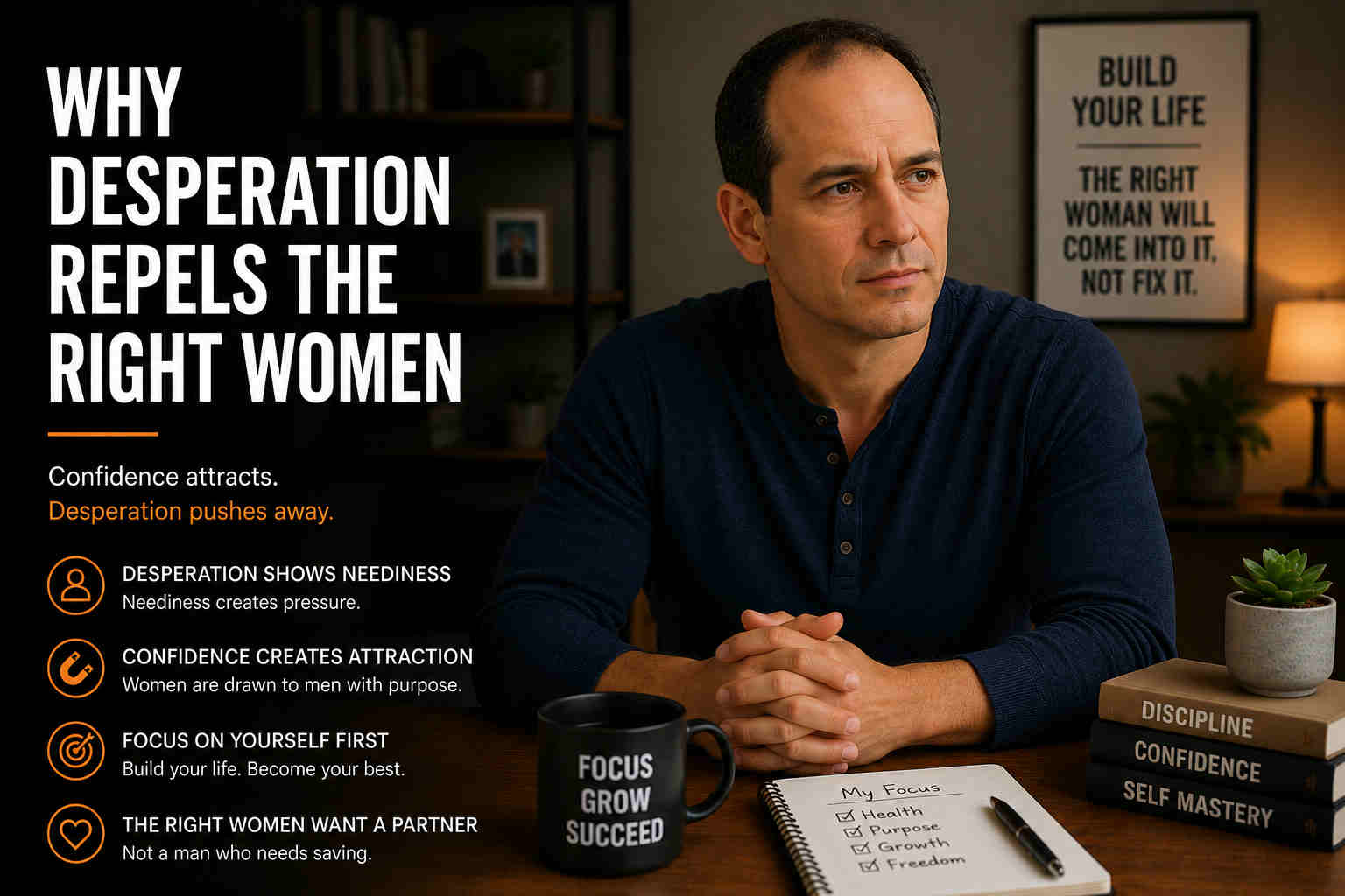 Why Desperation Repels The Right Women